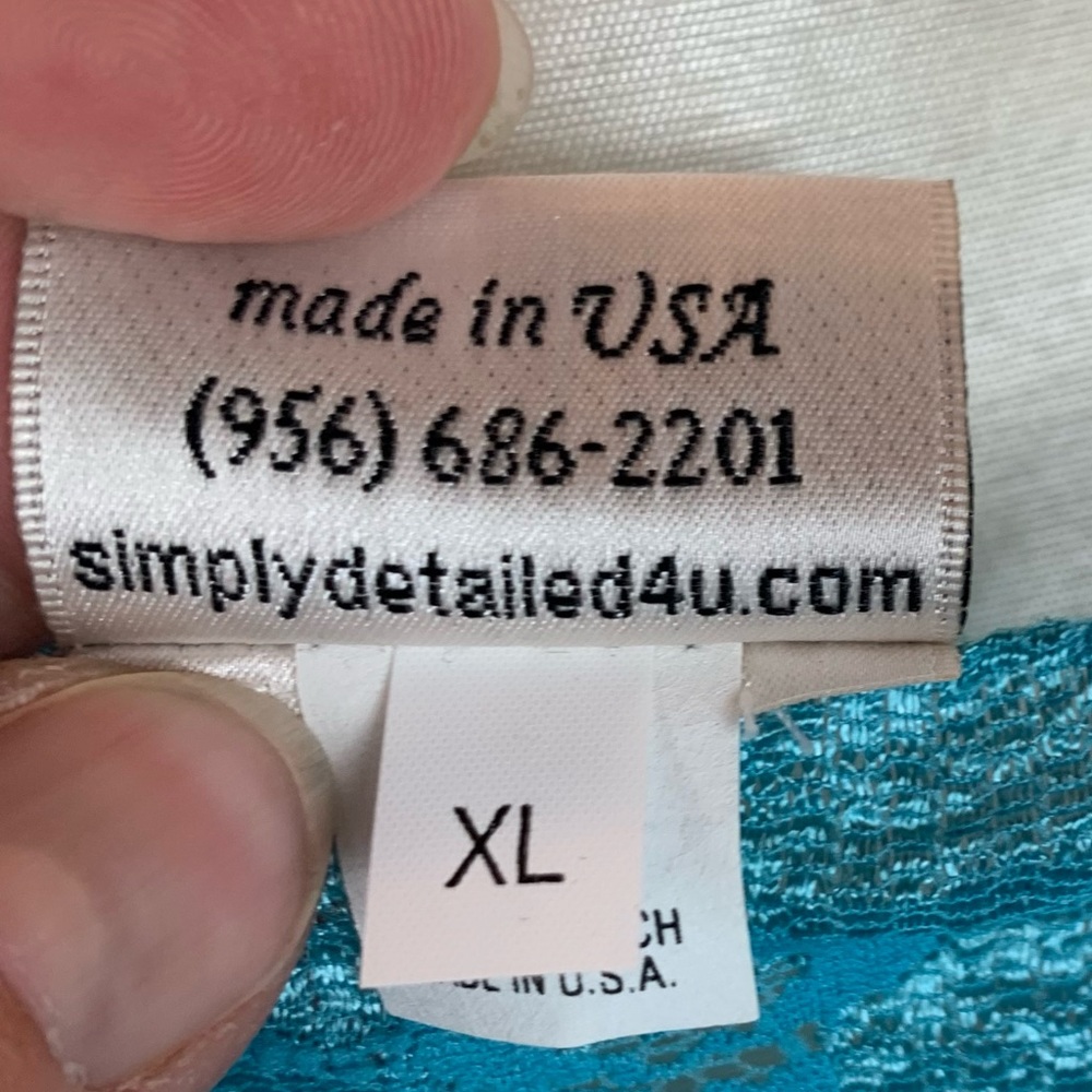 SIMPLY DETAILED Lace Top XL - Picture 5 of 6